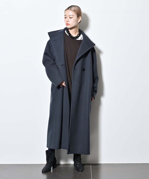 【美品】CITYSHOP ☆ スタンドネックコート サイズ38 CITYSHOP（シティショップ） アウター 「追加」STAND NECK コート