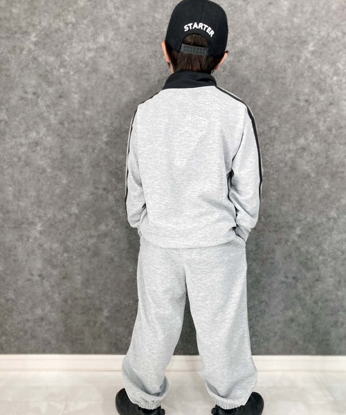 STARTER（スターター） セットアップ ダンボールニット ハーフZIP BIG