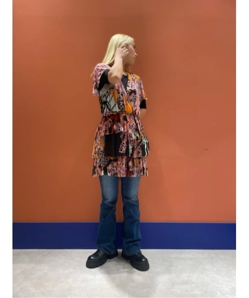 Desigual（デシグアル） ワンピース M. Christian Lacroix 蘭モチーフ