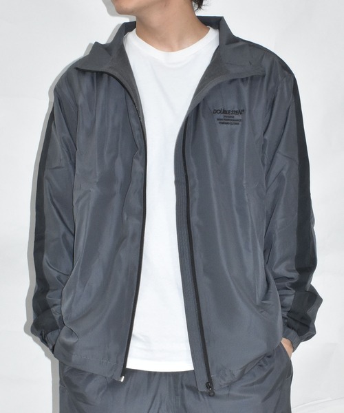 DOUBLE STEAL（ダブルスティール） ナイロンジャケット サイドライン