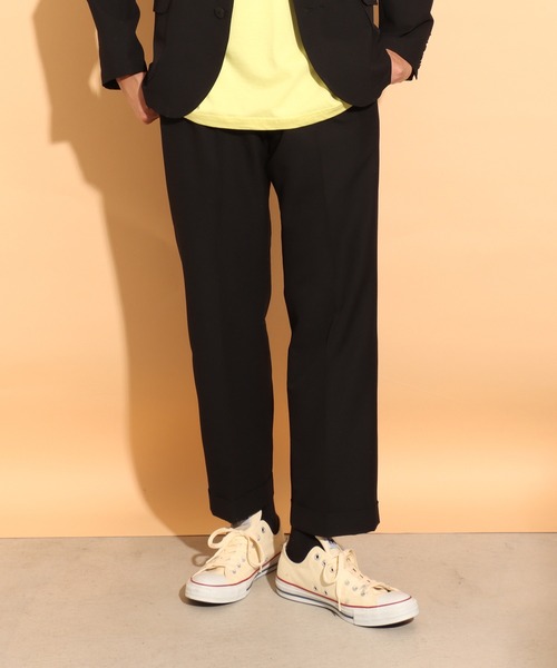 ETRO チノパン アナザーエス ANOTHER S タック入りワイドチノパン （ベージュ