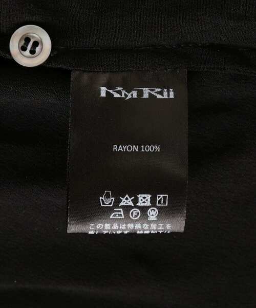 トップス KMRii Magnolia T-Shirt size2 KMRii/ケムリ/Magnolia Crepe Rayon Shirt | ROYAL FLASH