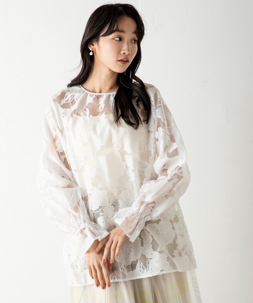 MILLION CARATS（ミリオンカラッツ） ブラウス シャツ 「前後2WAY