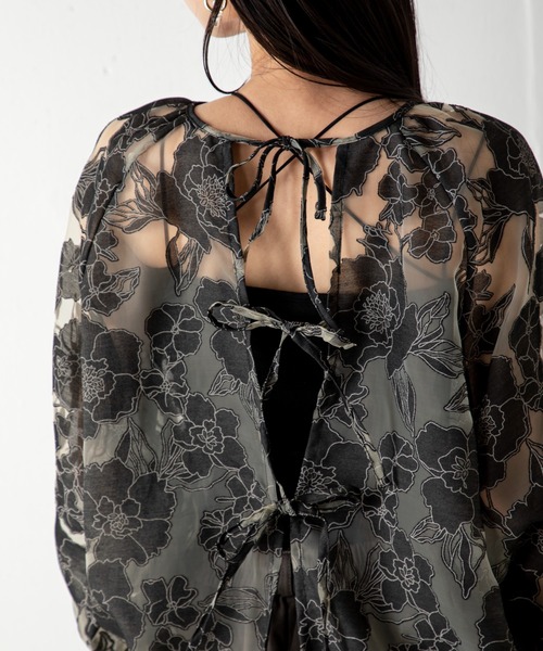 MILLION CARATS（ミリオンカラッツ） ブラウス シャツ 「前後2WAY