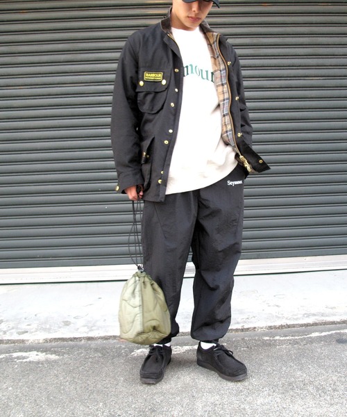 Seymour. パンツ EASY” NYLON RIB PANTS メンズ レディース