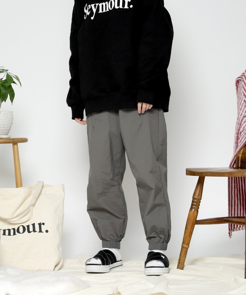 Seymour. パンツ EASY” NYLON RIB PANTS メンズ レディース