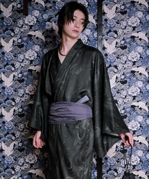 Ellno Loset 浴衣 アソート浴衣3点セット「浴衣＋兵児帯＋巾着
