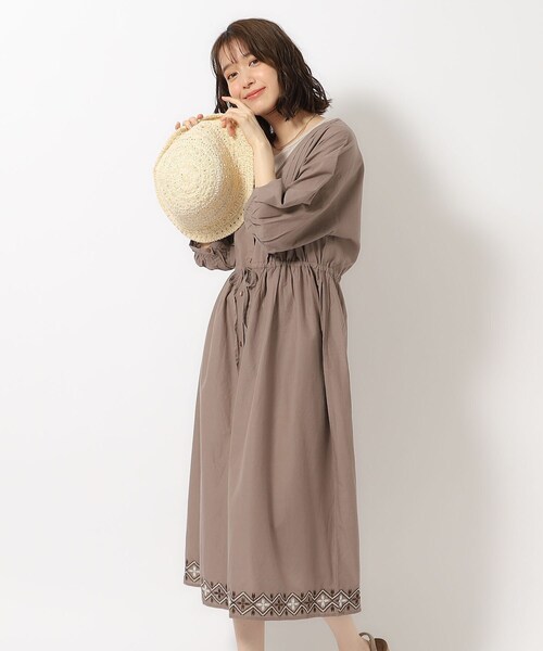 SHOO・LA・RUE（シューラルー） ワンピース 「洗える/インド綿100