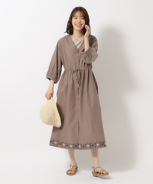 Saruche のインド綿　ワンピース saruche サルーチェ インド綿 ワンピース - メルカリ
