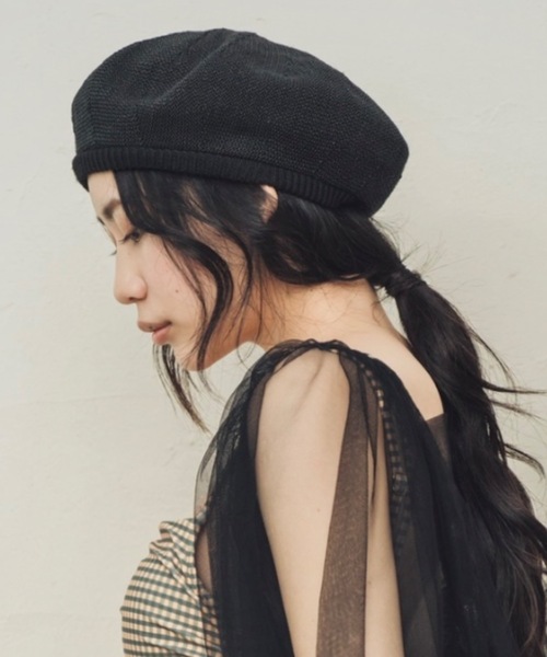 ORIENT MILLINERY 帽子 ベレー帽 KAYA「カヤ」ペーパーヤーン