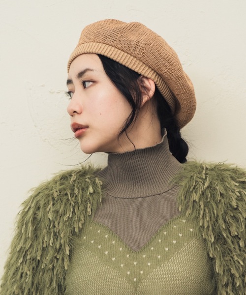 ORIENT MILLINERY 帽子 ベレー帽 KAYA「カヤ」ペーパーヤーン