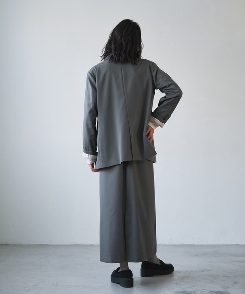 手数料安い Wad John and Audrey ジャケット ビッグ テーラードジャケット ジャケット・アウター