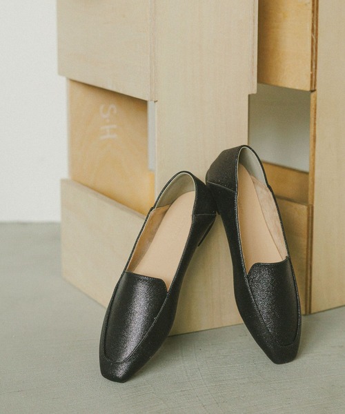 HARUNOBU MURATA BAUER プラットフォームレザーシューズ HARUNOBUMURATA/ハルノブムラタ】BAUER/ROUND TOE PLATFORM