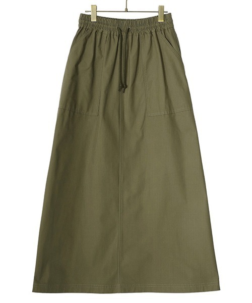 UNION LAUNCH スカート / ユニオンランチ：GATHERD LONG SKIRT