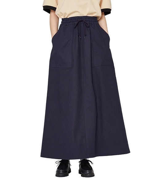 UNION LAUNCH スカート / ユニオンランチ：GATHERD LONG SKIRT