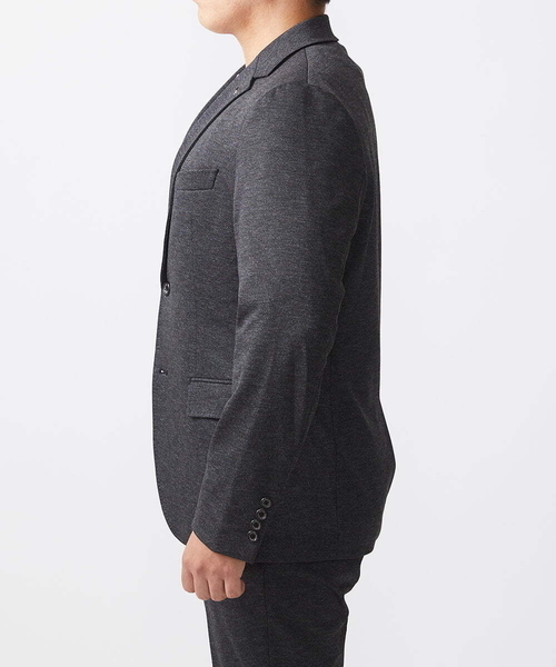 ミッシェルクランオム（MICHEL  HOMME）/【2024年モデル】BODY MAKEウール調ストレッチテーラードジャケット セットアップ MICHEL KLEIN HOMME（ミッシェルクラン オム） ジャケット テーラード
