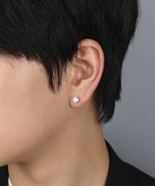 4INT. ピアス キュービック ボディピアス 16G (片耳用) / サージカル