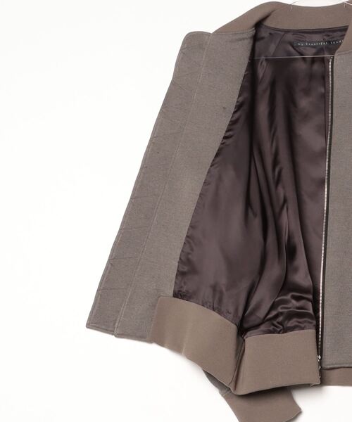 ブルゾン アウター 「my beautiful landlet」VISCOSE WOOL CASHMERE MA-1 BLOUSON メンズ レディーの画像