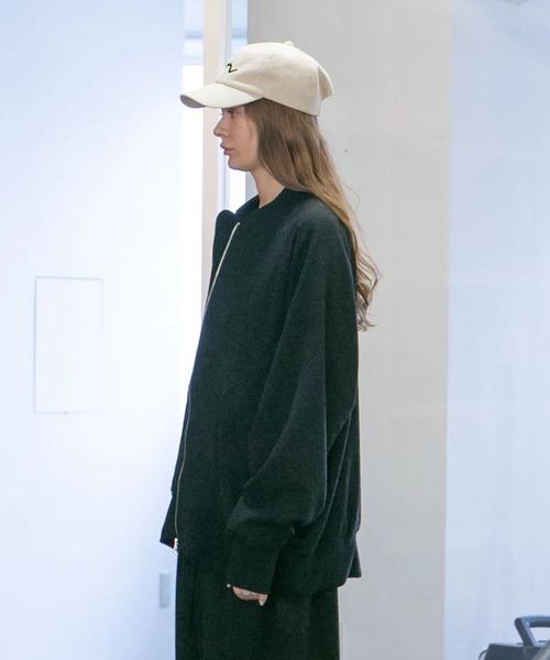 ブルゾン アウター 「my beautiful landlet」VISCOSE WOOL CASHMERE MA-1 BLOUSON メンズ レディーの画像