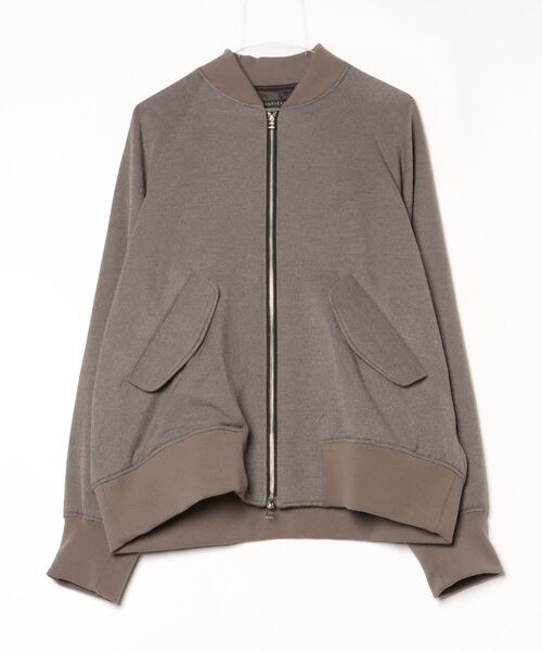 ブルゾン アウター 「my beautiful landlet」VISCOSE WOOL CASHMERE MA-1 BLOUSON メンズ レディーの画像