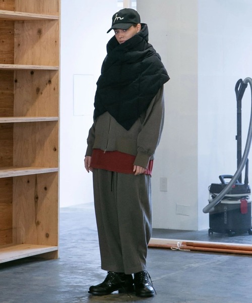 ブルゾン アウター 「my beautiful landlet」VISCOSE WOOL CASHMERE MA-1 BLOUSON メンズ レディーの画像
