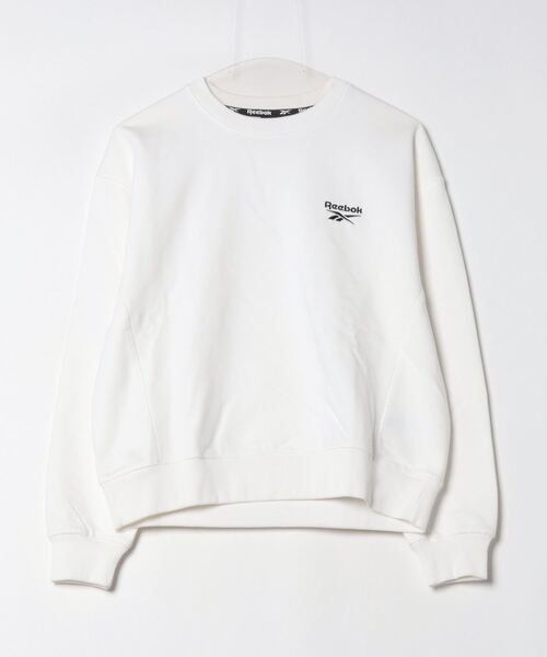 トレーナー スウェット Reebok クルーネックスウェットトップス レディース PR01. トレーナー スウェット Reebok クルーネックスウェット