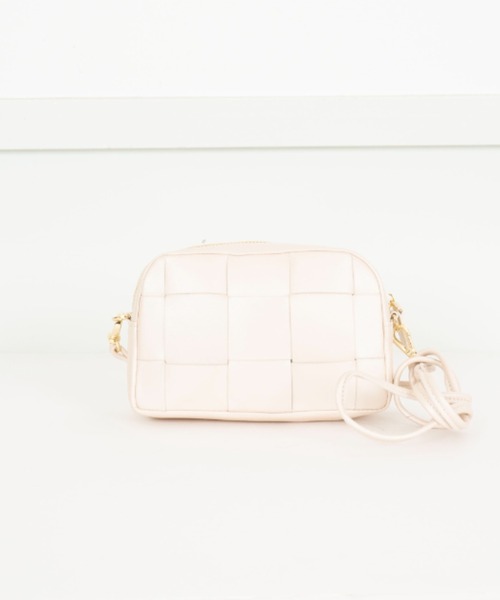 ショルダーバッグ バッグ 「Pua Moena」シープスキン メッシュ