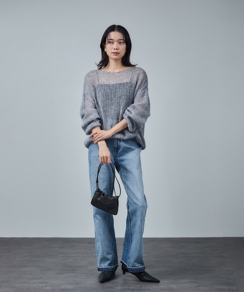 SALON adam et rope' ジーンズ デニム デニムパンツ COTTON USA