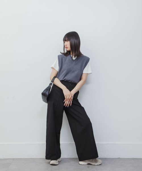 チノパン ワイドチノパンツ レディース : ZOZOTOWN Yahoo!店 - 通販
