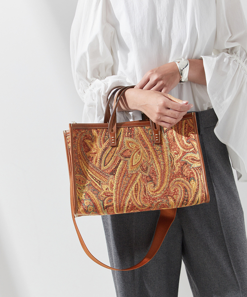 A VACATION BREAD 　ペイズリー柄　トートバッグ Demi-Luxe BEAMS（デミルクス ビームス）A VACATION / BREAD M
