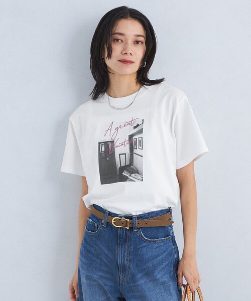 green label relaxing tシャツ グラフィック フォト Tシャツ