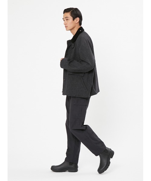 Barbour（バブアー） ジップアップブルゾン 42 グレー メンズ