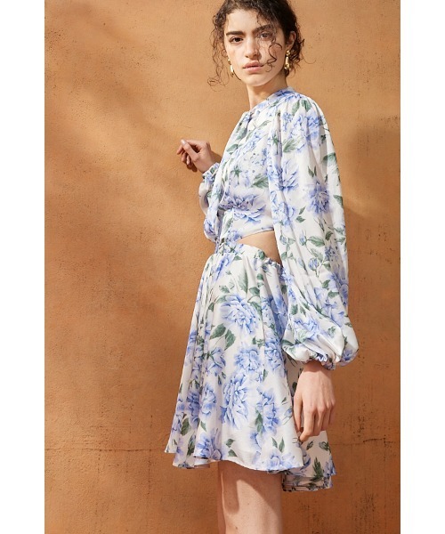 Apolind Gala Dress 7-9y Bell Flowerワンピース Estella.K ワンピース Rosabelle Dress フラワーフレアーミニドレス