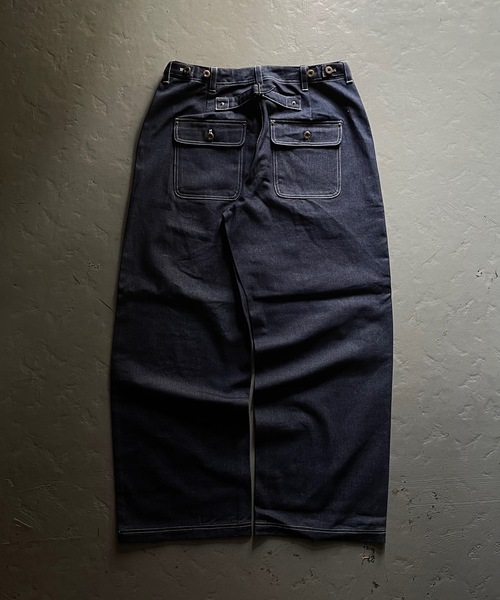 MandO リジットデニムベイカーパンツ MandO（nemne store） ジーンズ 「MandO」リジットデニム