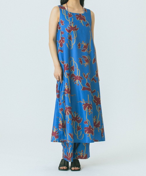 ROSE BUD（ローズバッド） ワンピース FLOWER PRINT DRESS : ZOZOTOWN