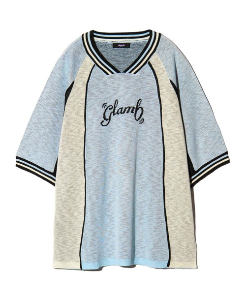 glamb（グラム） セーター ニット Football Uniform Knit