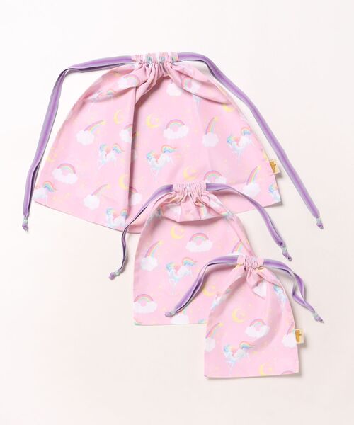 fafa（フェフェ） ポーチ CAMILLA | 3点巾着セット キッズ 子供 
