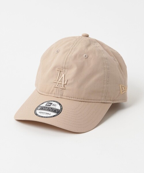 WTWXNEWERA タイプライターキャップ　ベージュ NEW ERA キャップ 帽子 「別注」「NEW ERA」タイプライター ロゴ