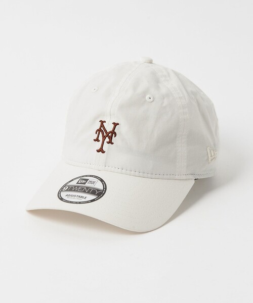 WTWXNEWERA タイプライターキャップ　ベージュ 別注】NEW ERA / BB ロゴ タイプライター キャップ（キャップ