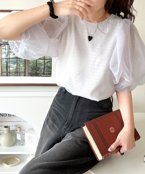 tシャツ ランタンスリーブチュール重ねプルオーバー レディース 楽天市場】【 クラシカルエルフ classical elf 】 tシャツ
