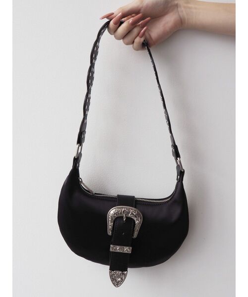 新品 EVRIS バックルデザインナイロンショルダーバッグ ハンドバッグ バックルデザインナイロンショルダーBAG｜エブリスの通販｜&mall
