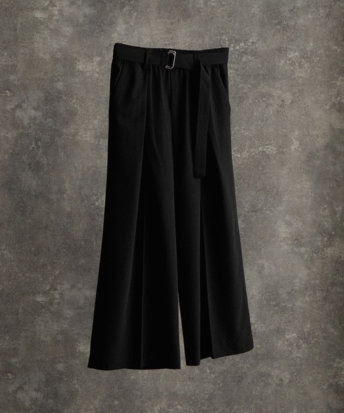 ADRER two tuck belt ’hakama’ wide slacks two tuck belt 'hakama' wide slacks / ツータックベルト“ハカマ