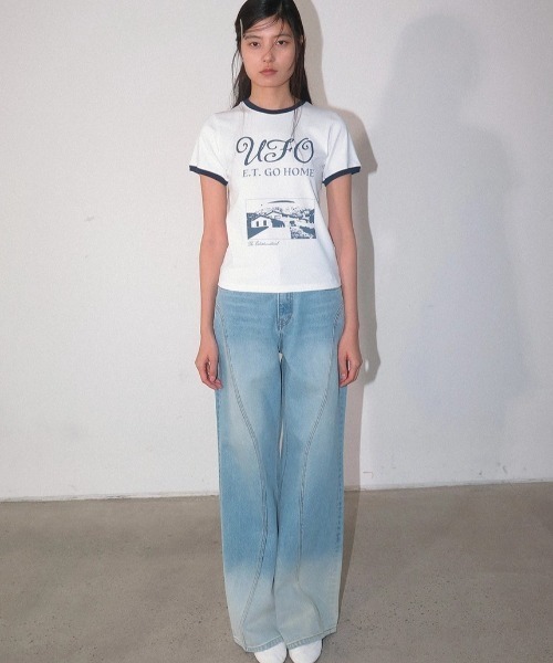 tシャツ Kijun/キジュン UFO T-Shirt Tシャツ レディース Kijun tシャツ Kijun/キジュン UFO T-Shirt Tシャツ レディース