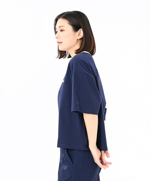 tシャツ シューパッチショートスリーブTシャツ レディース New Balance tシャツ シューパッチショートスリーブTシャツ
