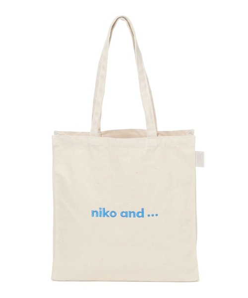バッグ Niko Niko niko and…（ニコアンド） トートバッグ オリジナル ニコロゴネップ