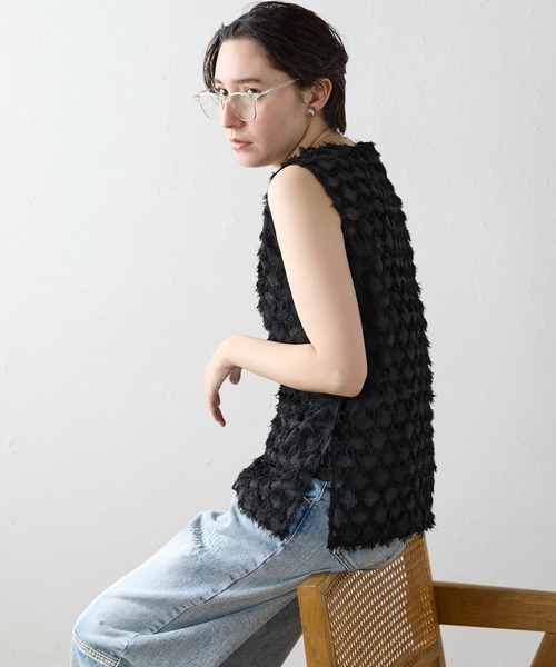 SOTT アンサンブル Fringe bestand camisole フリンジベスト＋