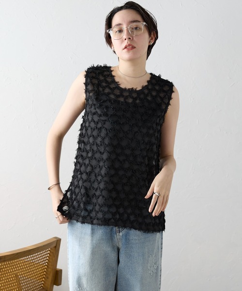 SOTT アンサンブル Fringe bestand camisole フリンジベスト＋