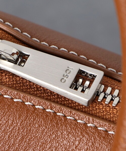 【OSOI】★大人気★ ZIP BROCLE MINI ★関税・送料無料★ OSOI＞ZIP BROCLE MINI バッグ TAN（ショルダーバッグ）｜OSOI