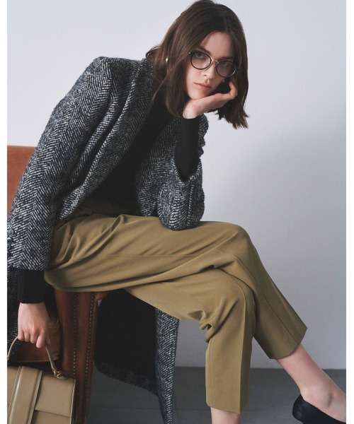 Mila Owen（ミラオーウェン） チェスターコート 1 ブラック レディース