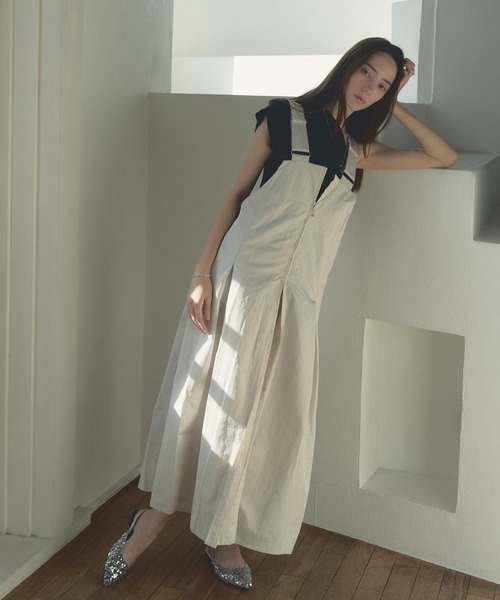 ワンピース Faith jumper one-piece フェイスジャンパーワンピース_4